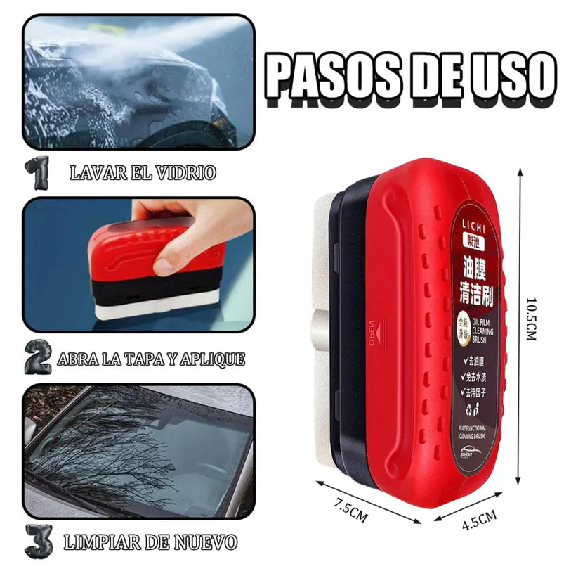 Limpiador de Parabrisas y Vidrios de Auto
