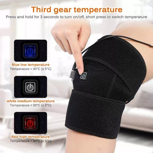 Rodillera Térmica FlexiWarm – Relaja y desinflama – Vuelve a moverte sin molestias