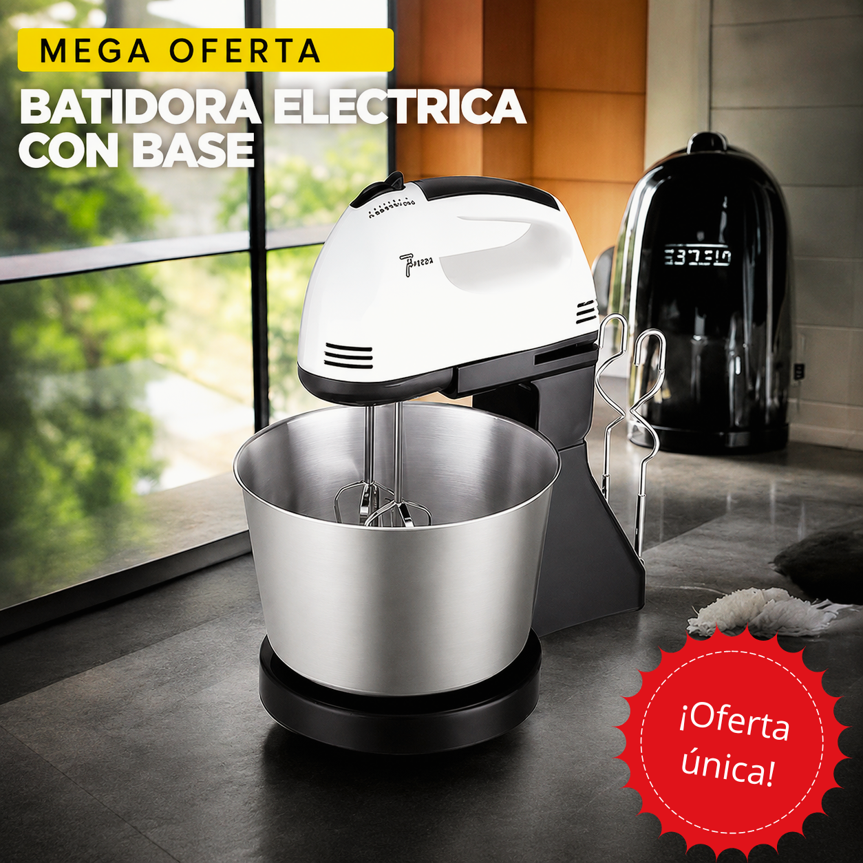 Batidora con Pedestal Profesional 250W